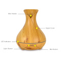 Aromacare Vase Stil Design Holzmaserung Aroma Diffusor 400ml ätherisches Öl Diffusor